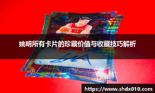 姚明所有卡片的珍藏价值与收藏技巧解析